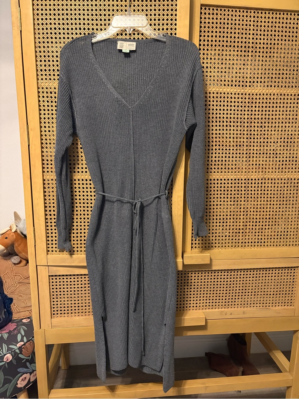 Anthropologie Saturday Sunday sweater midi dress xs